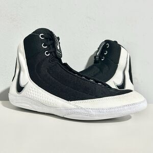 Nike Inflict 4 “Black White” Men’s Size 9-10 Lightweight Wrestling Shoes